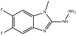 2H-Benzimidazol-2-one,5,6-difluoro-1,3-dihydro-1-methyl-,hydrazone(9CI) Structure