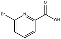 6-ブロモピコリン酸 化学構造式