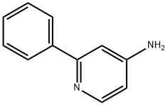 2-苯基-4-氨基吡啶, 21203-86-1, 结构式