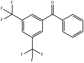3,5-双(三氟甲基)苯甲酮, 21221-93-2, 结构式