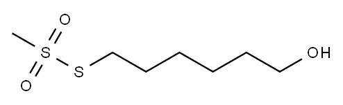 6-Hydroxyhexyl Methanethiosulfonate Structure