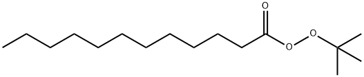 过氧化月桂酸叔丁酯, 2123-88-8, 结构式