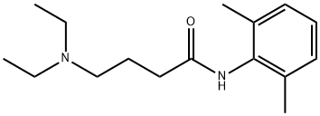 N-(2,6-Dimethylphenyl)-4-(diethylamino)butanamide Structure