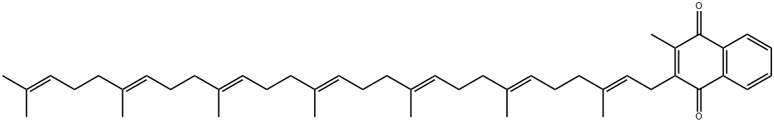 メナキノン7 化学構造式