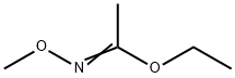 N-Methoxyethanimidic acid ethyl ester Struktur