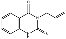 3-ALLYL-2-MERCAPTO-3H-QUINAZOLIN-4-ONE Struktur