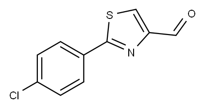 2-(4-CHLORO-PHENYL)-THIAZOLE-4-CARBALDEHYDE Structure