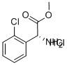 D-(-)-2-CHLOROPHENYLGLYCINE METHYL ESTER HCL Structure