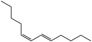 (5E,7Z)-5,7-Dodecadiene Struktur