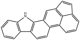 12H-Acenaphtho[4,5-a]carbazole Struktur