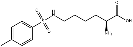 N-EPSILON-甲苯磺酰-L-赖氨酸 结构式