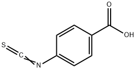 4-羧基苯基异硫氰酸酯, 2131-62-6, 结构式