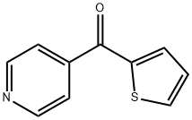 4-(2-テノイル)ピリジン 化学構造式