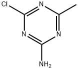 2-氨基-4-氯-6-甲基-S-三嗪 结构式