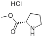 Methyl L-prolinate hydrochloride Struktur