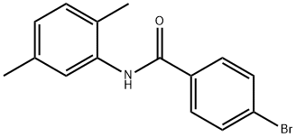 4-bromo-N-(2,5-dimethylphenyl)benzamide Structure