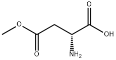 D-天门冬氨酸-β-甲酯 结构式