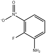 2-フルオロ-3-ニトロアニリン 化学構造式