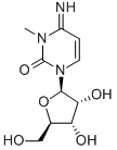 3-甲基胞苷, 2140-64-9, 结构式