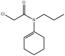 2-氯-N-(环己-1-烯-1-基)-N-丙基乙酰胺 结构式