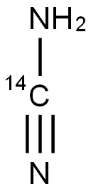 CYANAMIDE, [14C] 结构式