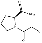 (S)-1-(2-氯乙酰基)吡咯烷-2-羧酰胺, 214398-99-9, 结构式