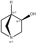 1-Azabicyclo[2.2.1]heptan-3-ol, 21473-16-5, 结构式