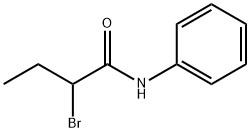 2-溴-N-苯基-丁酰胺 结构式