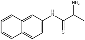 alanine-beta-naphthylamide 结构式