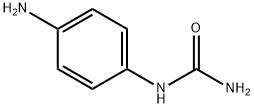 (4-氨基苯基)脲 结构式