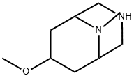 3,9-Diazabicyclo[3.3.1]nonane,7-methoxy-9-methyl-(8CI) Structure