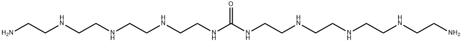 13-アミノ-N-[2-[[2-[[2-[(2-アミノエチル)アミノ]エチル]アミノ]エチル]アミノ]エチル]-2,5,8,11-テトラアザトリデカンアミド 化学構造式