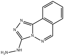 3-Hydrazino-s-triazolo[3,4-a]phthalazine 结构式