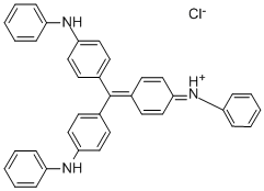 N-Phenyl-4-[[4-(phenylamino)phenyl][4-(phenylimino)cyclohexa-2,5-dien-1-yliden]methyl]anilinmonohydrochlorid