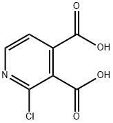 2-CHLOROPYRIDINE-3,4-DICARBOXYLIC ACID Struktur
