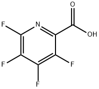 3,4,5,6-Tetrafluoropyridine-2-carboxylic acid Structure