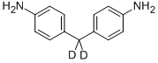 4,4'-METHYLENE-D2-DIANILINE Structure