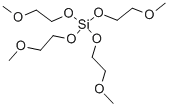 四(2-甲氧基乙氧基)硅烷, 2157-45-1, 结构式