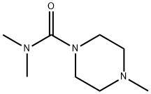 1-Piperazinecarboxamide,N,N,4-trimethyl-(6CI,8CI) 结构式