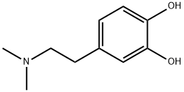 N,N-dimethyldopamine Struktur