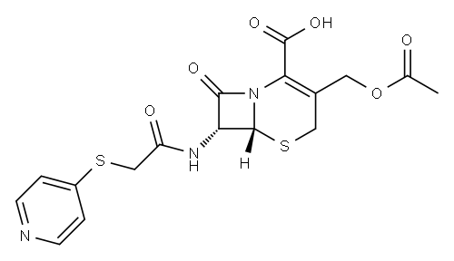 头孢匹啉, 21593-23-7, 结构式