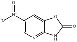 6-Nitrooxazolo[4,5-b]pyridin-2(3H)-one Struktur