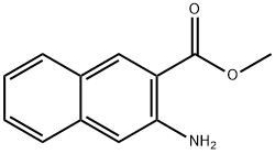 3-Aminonaphthalene-2-carboxylic acid methyl ester Structure