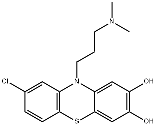 7,8-dihydroxychlorpromazine Structure