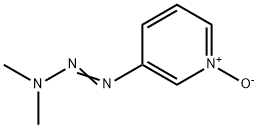 1-(PYRIDYL-3-N-OXIDE)-3,3-DIMETHYLTRIAZENE Structure