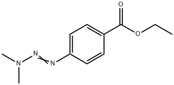 1-(4-carboxyethylphenyl)-3,3-dimethyltriazene Structure