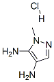 4,5-DIAMINO-1-METHYLPYRAZOLE HCL Structure