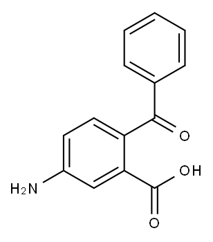 5-amino-2-benzoyl-benzoic acid Struktur