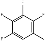 1,2,3,4-Tetrafluoro-5-methylbenzene Struktur