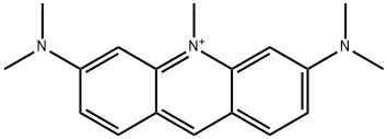 10-Methyl-3,6-bis(dimethylamino)acridine-10-ium Structure